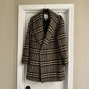 Avec Les Filles Houndstooth Coat - S